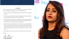 ‘எந்தக்கட்சியிலும் நான் இல்லை.. பொதுவெளியில் விவாதம் வேண்டாம்’ – வழக்கறிஞர் மூலம் நடிகை த்ரிஷா அறிக்கை...