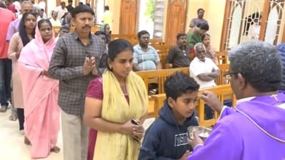 தமிழகம் முழுவதும் கிறிஸ்தவர்கள் சாம்பல் தினம் அனுசரிப்பு!