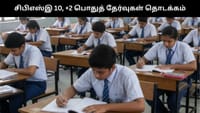 சிபிஎஸ்இ 10, +2 பொதுத் தேர்வுகள் இன்று தொடக்கம்!...