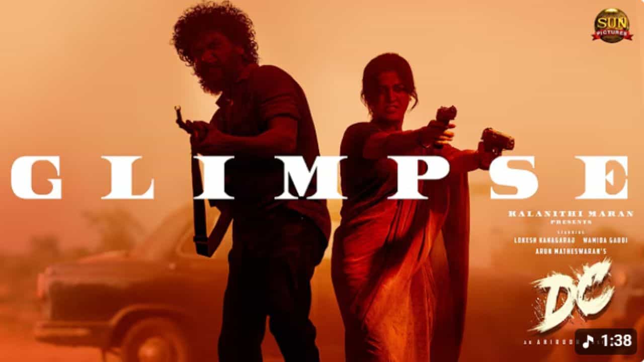 ரத்தம் தெறிக்க ஒரு காதலர் தின வாழ்த்து... வெளியானது டிசி படத்தின் கிளிம்ஸ் வீடியோ