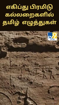 எகிப்து பிரமிடு கல்லறைகளில் தமிழ் பிராமி எழுத்துகள்.. வியக்கும் உலக நாடுகள்.....