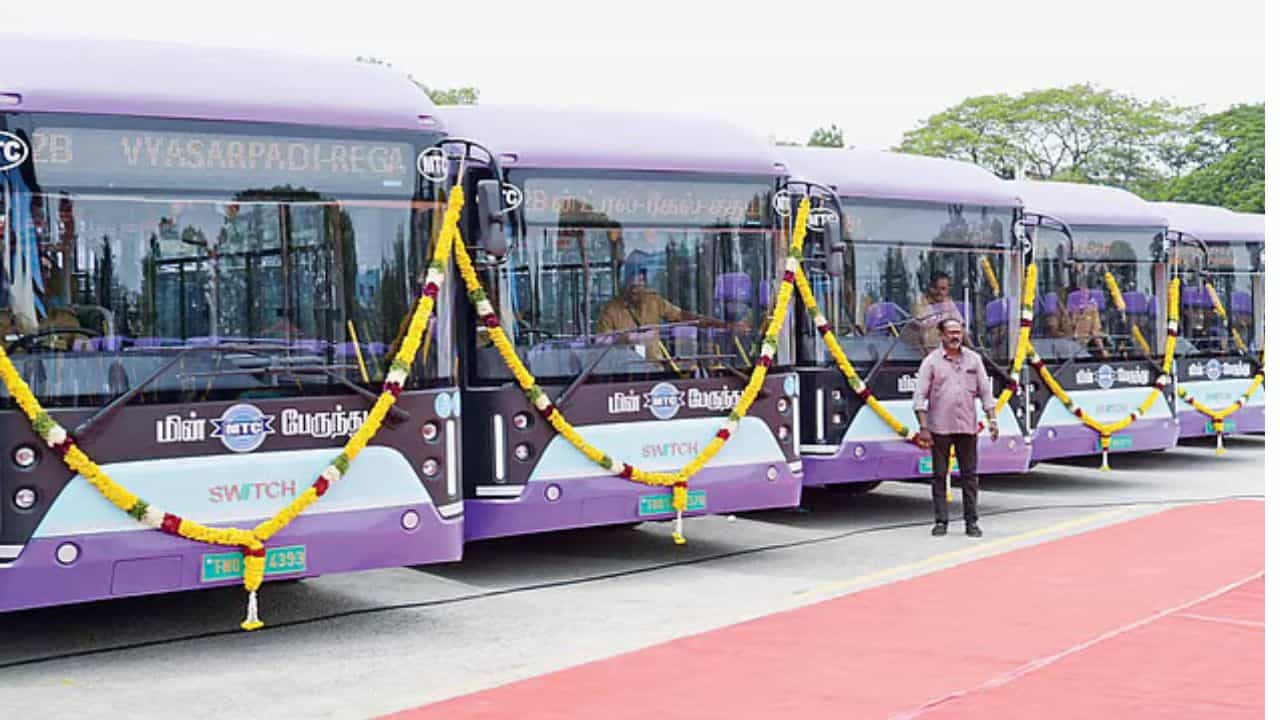 சென்னையில் கூடுதலாக 245 மின்சார பேருந்துகள்..எப்போது இயக்கப்படுகிறது தெரியுமா...வெளியான குட் நியூஸ்!