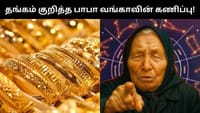 2026-ல் தங்கம், வெள்ளி, காப்பர் உச்சத்தை தொடும் - பாபா வங்கா!...