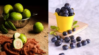 Health Tips: அதிக விலை ப்ளூபெர்ரி.. எளிதாக கிடைக்கும் கொய்யாவில் இவ்வளவு நன்மைகளா? எது சிறந்தது..?