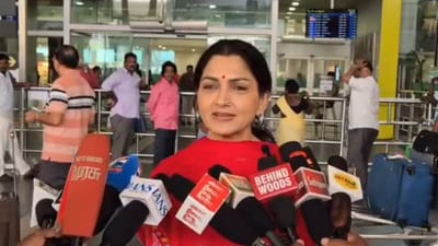 திமுக - தேமுதிக கூட்டணி குறித்து பேசிய குஷ்பு!