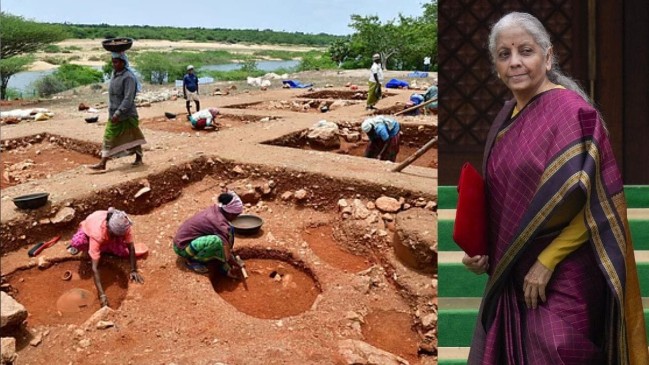 ஆதிச்சநல்லூர் கலாச்சார மையம்: இந்தியாவில் தொல்லியல் துறையால் பராமரிக்கப்படும் தலங்களான ஆதிச்சநல்லூர் உள்பட 60 இடங்கள் கலாசார மையம் அமைத்து பொதுமக்களின் பார்வைக்காக அனுமதிக்கப்படும் என்று நிர்மலா சீதாராமன் அறிவித்துள்ளார்.