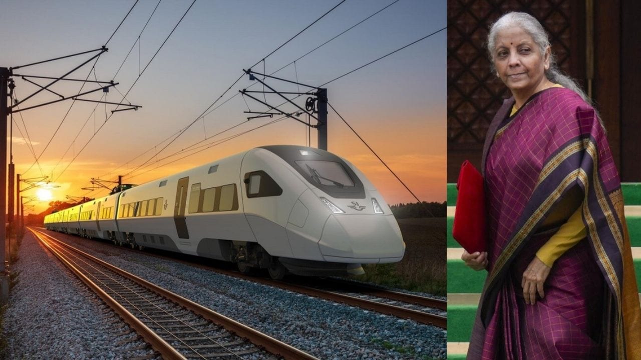 நாடு முழுவதும் 7 நகரங்களில் புதிய அதிவேக ரயில் வழித்தடங்கள் அமைக்கப்படும் என பட்ஜெட்டில் அறிவிக்கப்பட்டது. அதில், குறிப்பாக ஐதராபாத் முதல் சென்னை, சென்னை முதல் பெங்களூருவுக்கு அதிவேக ரயில் வழித்தடம் உருவாக்கப்படும் என்றும் தெரிவிக்கப்பட்டுள்ளது.