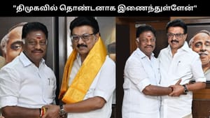 அழிவுப்பாதையில் அதிமுக.. “திமுகவில் பெரு மகிழ்ச்சியோட தொண்டனாக இணைந்துள்ளேன்”.. ஓபிஎஸ் பேட்டி