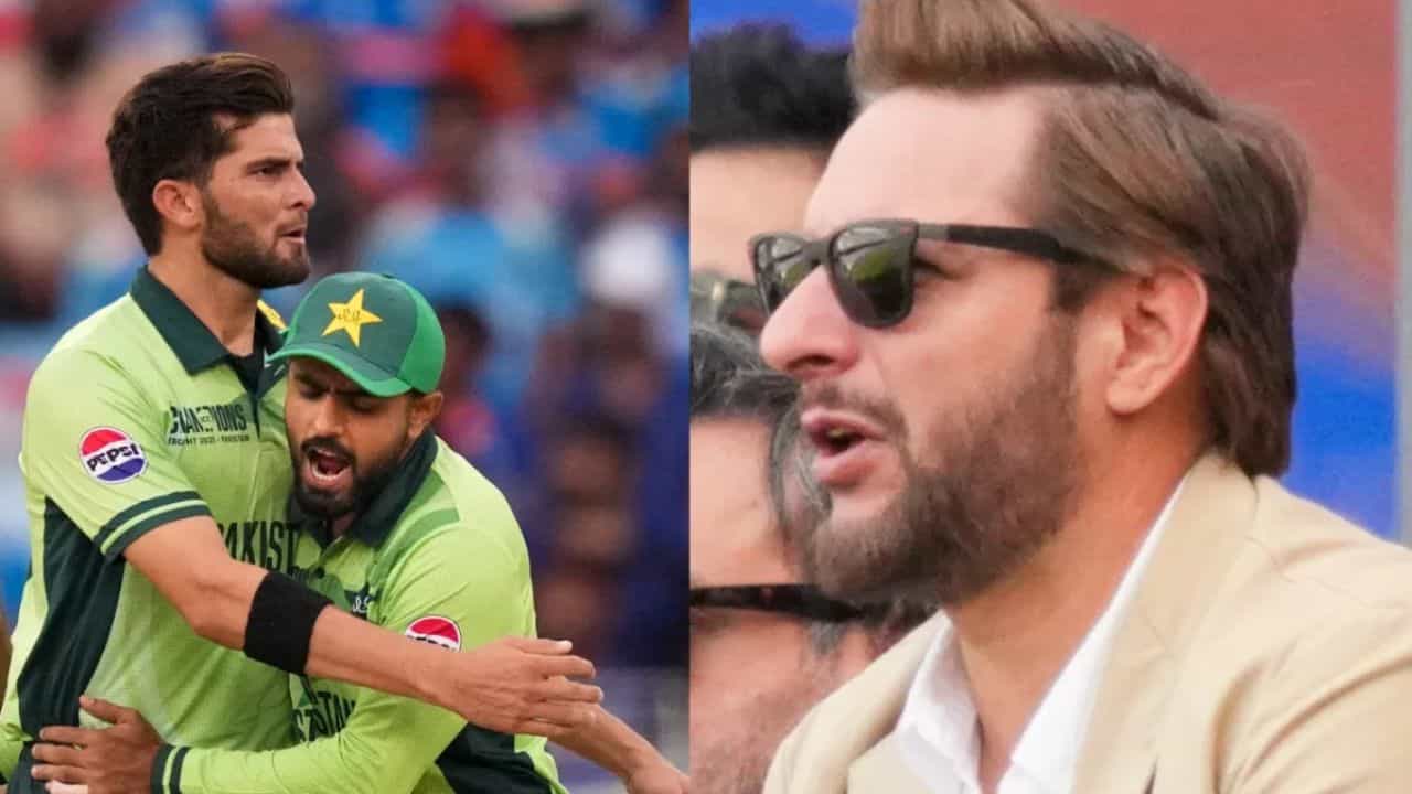 Shahid Afridi : மருமகன் மீதும் விமர்சனம்.. பாகிஸ்தான் தோல்வியால் கடுப்பான ஷாஹித் அஃப்ரிடி!