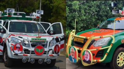 தேர்தல் பிரசார வாகனங்களுக்கு திடீர் மவுசு!