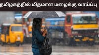 தமிழகத்தில் மிதமான மழைக்கு வாய்ப்பு.. எங்கெல்லாம்?...