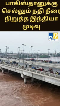 பாகிஸ்தானுக்கு செல்லும் நதி நீரை நிறுத்த இந்தியா முடிவு...