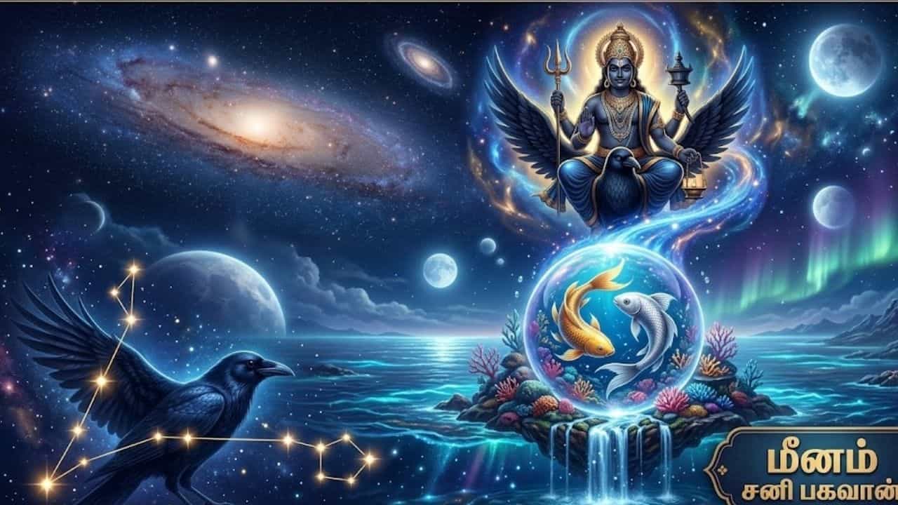 சனிப்பெயர்ச்சி 2026.. மீன ராசியினருக்கு அடிக்குது ஜாக்பாட்.. அளிக்கொடுக்க வருகிறார் சனி பகவான்..