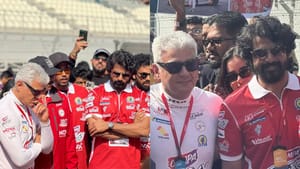 Sivakarthikeyan: துபாயில் அஜித் குமாரை நேரில் சந்தித்த சிவகார்த்திகேயன் – வைரலாகும் வீடியோ!