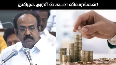 தமிழக அரசின் கடன் சுமை ரூ.10.61 லட்சம் கோடியாக உயர்வு!