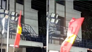 தவெக நிர்வாகி மீது கொடி கம்பம் சாய்ந்து விபத்து.. கரூரில் பரபர சம்பவம்.. தவெக நிர்வாகி மீது கொடி கம்பம் சாய்ந்து விபத்து.. கரூரில் பரபர சம்பவம்..