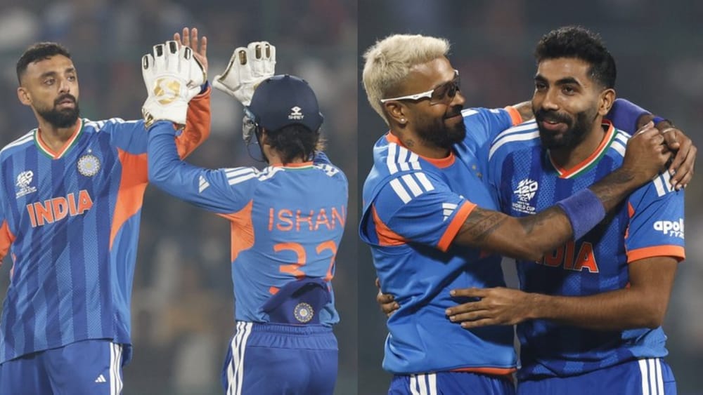 சுழலில் சுருட்டிய வருண் சக்கரவர்த்தி.. T20 WCயில் இந்தியா மாஸ்!