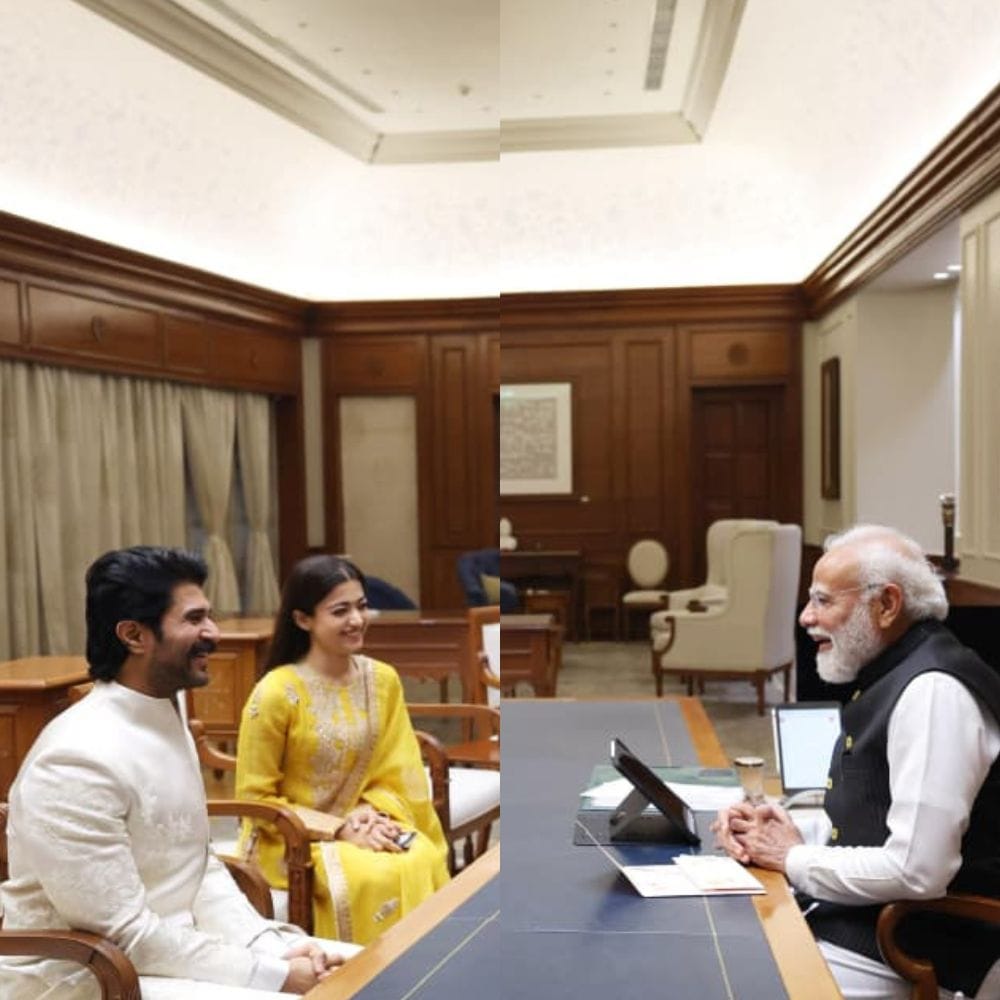 நடிகர் விஜய் தேவரகொண்டா தெலுங்கு மாநிலத்தை சேர்ந்தவர் மற்றும் ராஷ்மிகா மந்தனா கர்நாடகாவை சேர்ந்தவர் என்ற நிலையில், காலை  தெலுங்கு முறைப்படியும் மாலையில் கர்நாடக முறைப்படி என இரு முறை இவர்களின் திருமணம் நடைபெற்றிருந்ததாம். இவரிகளின் திருமணத்திற்கு பலரும் வாழ்த்துக்களை தெரிவித்திருந்தனர் என்பது குரிப்பிடத்தக்கது. அந்த வகையில் இவர்களின் திருமணம் வரவேற்பு ஹைதராபாத்தில் நடைபெறவுள்ளதாம்.