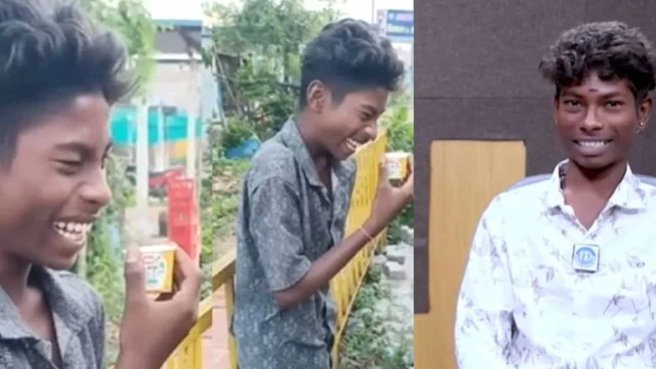 ஒரே சிரிப்பில் பேமஸ்.. லாரி கிளீனர் டூ பிரபலம்.. யார் இந்த சிரிப்பு சிறுவன்?