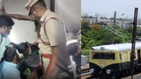 ரயில் நிலையத்தில் இருக்கும் மின் தூக்கியில் சிக்கிய 17 பேர்.....
