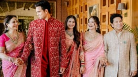 Arjun Tendulkar-Saaniya Chandhok Marriage: மும்பையில் நடந்து முடிந்த அர்ஜூன் – சானியா திருமணம்.. பல பிரபலங்கள் பங்கேற்பு!