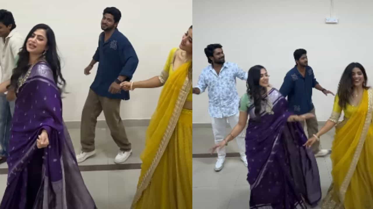 முட்ட கலக்கி பாடலுக்கு இணைந்து நடனமாடிய அய்யனார் துணை சீரியல் நடிகர்கள் - காமெடியான வீடியோ!