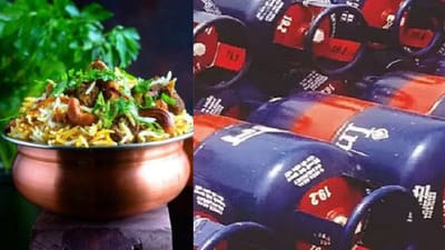 சிலிண்டர் கொடுத்தால் தினமும் பிரியாணி... ஓசூரில் ஓட்டலின் சலுகை!