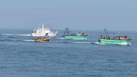 இந்திய எல்லைக்குள் நுழைந்த இலங்கை மீனவர்கள்… இருவரை கைது செய்த கடலோர காவல் படை!...