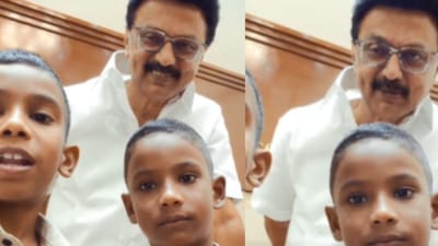 தேவா, ஜீவாவுடன் கலகலப்பாக பேசி ரீல்ஸ் எடுத்த முதல்வர் ஸ்டாலின்..