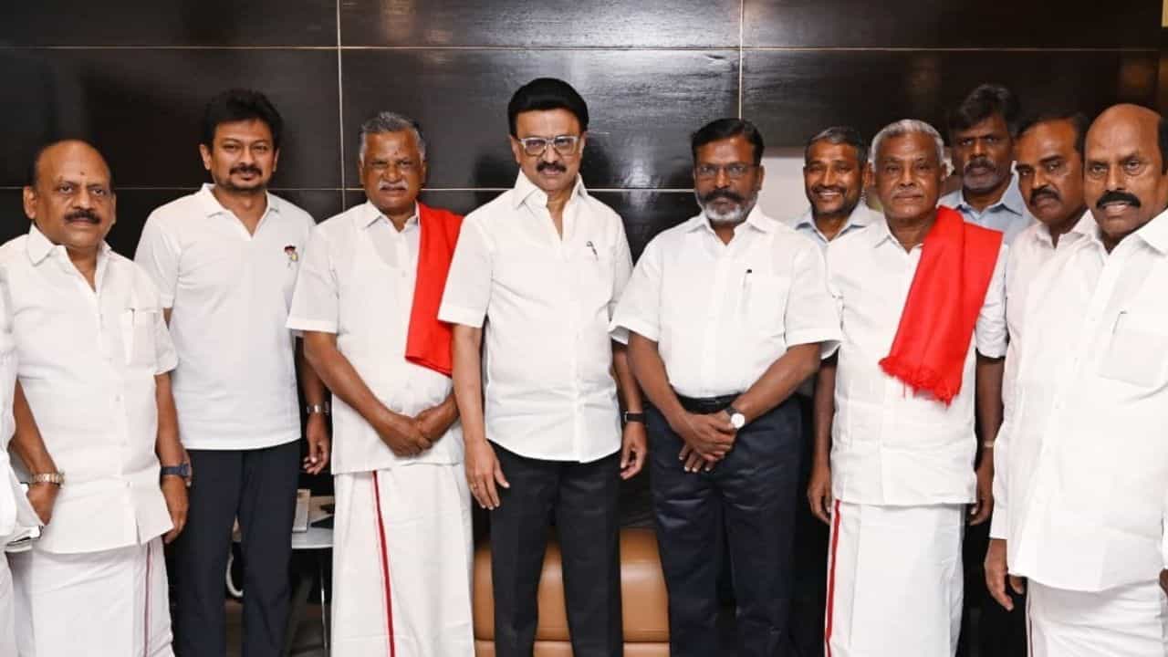 திமுக - கூட்டணி கட்சிகள் போட்டியிடும் தொகுதிகள் என்ன? வெளியான பட்டியல்..