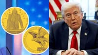 டிரம்ப் உருவம் பதித்த தங்க நாணயத்தை வெளியிடும் அமெரிக்கா!...