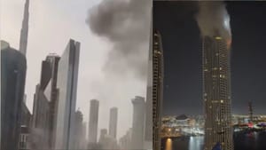 துபாயில் மீண்டும் தாக்குதல்.. புர்ஜ் கலிஃபா அருகே புகை மூட்டம்.. வைரலாகும் வீடியோக்கள்!