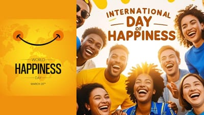 மகிழ்ச்சியே மனித வாழ்வின் மையம்: உலக மகிழ்ச்சி தினம் இன்று!