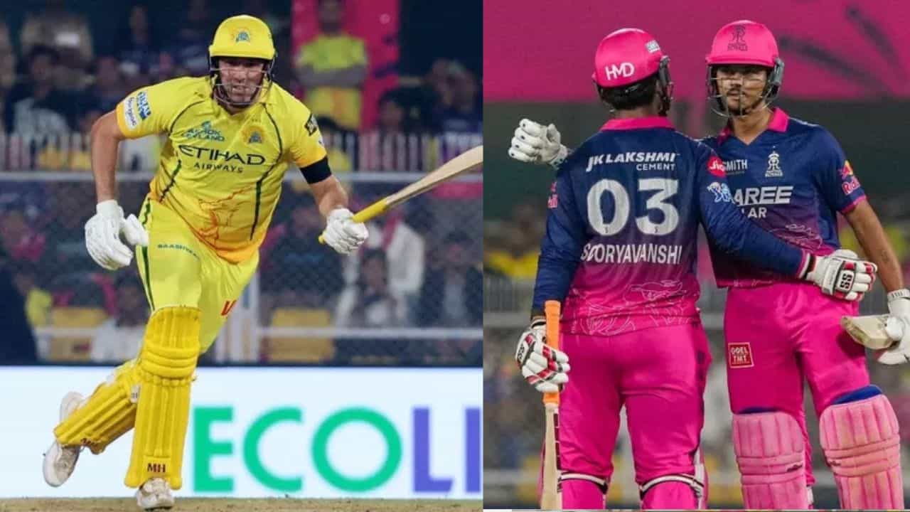 வைபவ் அதிரடி - சிஎஸ்கே எளிதாக வீழ்த்தி வெற்றியுடன் துவங்கிய ராஜஸ்தான் ராயல்ஸ் வைபவ் அதிரடி - சிஎஸ்கே எளிதாக வீழ்த்தி வெற்றியுடன் துவங்கிய ராஜஸ்தான் ராயல்ஸ்