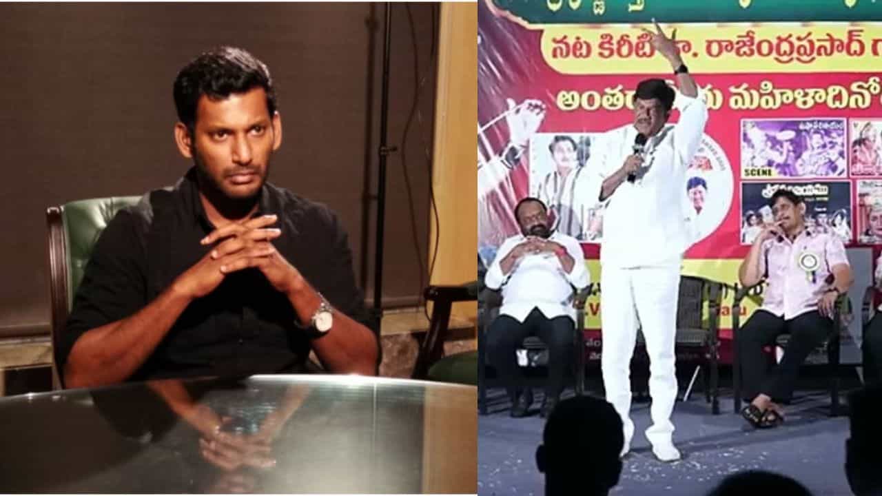 எம்.ஜி.ஆர் குறித்து தவறான கருத்து தெரிவித்த தெலுங்கு நடிகர்... எதிர்ப்பு தெரிவித்த நடிகர் விஷால்