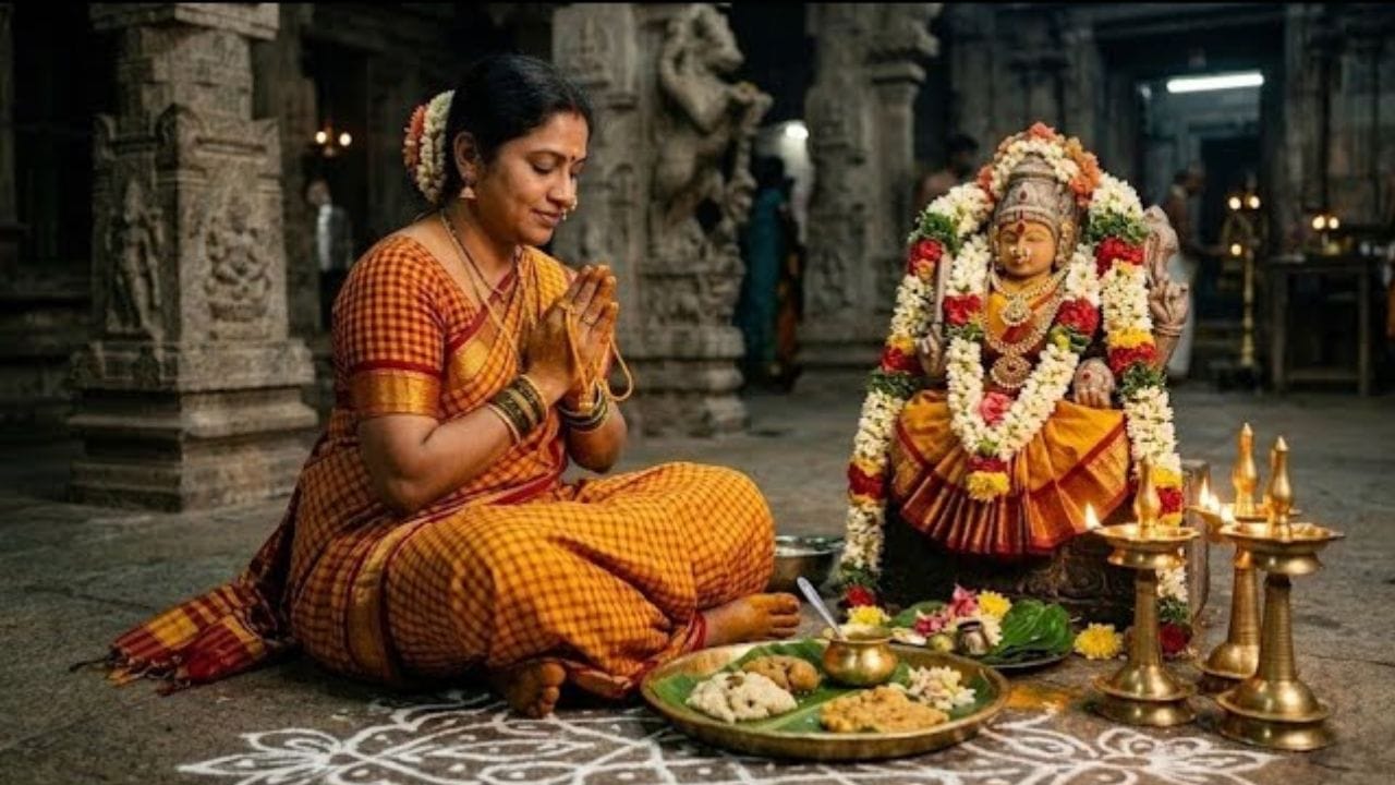 இந்த நாளில் சுமங்கலி பெண்களுக்கோ அல்லது கன்னிப் பெண்களுக்கோ தானம் வழங்குவது மிகச்சிறந்த பலனைத் தரும். 3, 5, 7 அல்லது 11 என்ற எண்ணிக்கையில் பெண்களுக்கு, வெற்றிலை, பாக்கு, பழம், மஞ்சள் கயிறு மற்றும் பூ, மஞ்சள், குங்குமம் ஆகிய பொருட்களைத் தாம்பூலமாக வழங்கலாம். வசதி இருப்பவர்கள் ரவிக்கைத் துணி சேர்த்துக் கொடுக்கலாம். வீட்டிற்கு வரும் பெண்களுக்கு மங்கள பொருட்களை வழங்குவது மகாலட்சுமியின் அருளைப் பெற்றுத் தரும்.