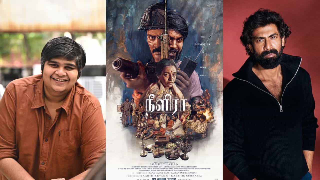 கார்த்திக் சுப்புராஜ் - ராணா இணைந்து தயாரிக்கும் புது படத்தின் டைட்டில் வெளியீடு! கார்த்திக் சுப்புராஜ் - ராணா இணைந்து தயாரிக்கும் புது படத்தின் டைட்டில் வெளியீடு!