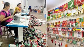 சூடு பிடிக்கும் தேர்தல் களம்… பல்வேறு வண்ணங்களில் தீவிரமாக தயாராகும் கட்சி கொடிகள்!...