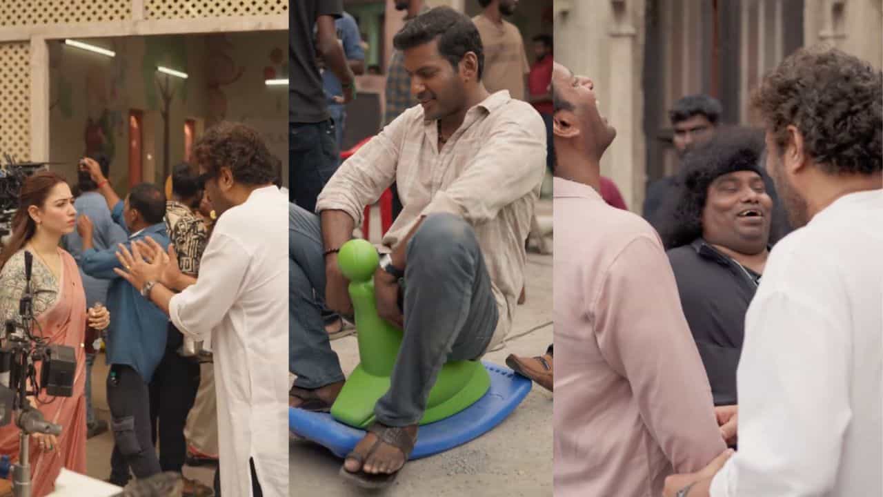 விறுவிறுப்பாக நடைபெறும் புருஷன் படத்தின் ஷூட்டிங்... BTS வீடியோவை வெளியிட்ட படக்குழு!