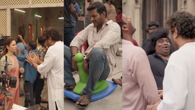 இணையத்தில் வைரலாகும் புருஷன் படத்தின் BTS வீடியோ!