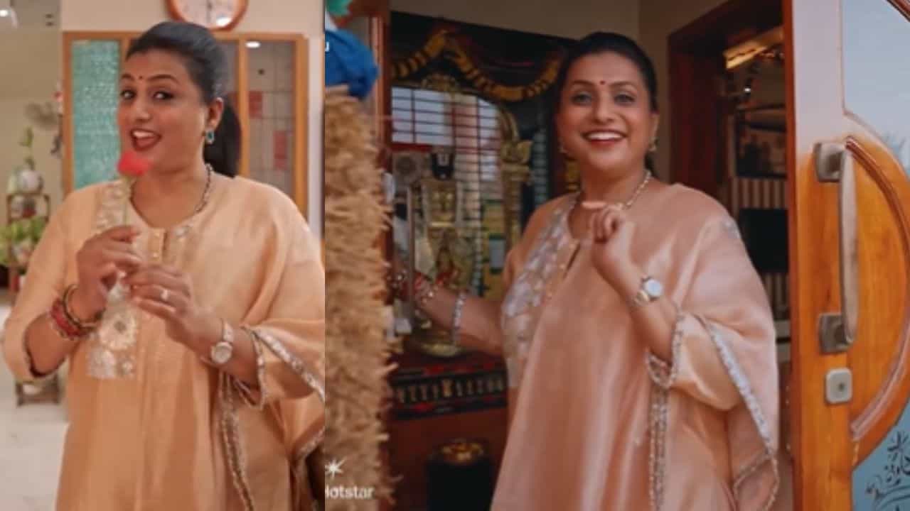 நடிகை ரோஜாவின் பிரம்மாண்ட வீடு.. குக் வித் கோமாளி 7 சீசன் குழு வெளியிட்ட வீடியோ!