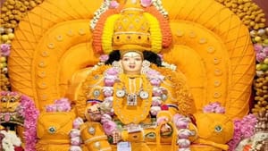 சேலம் எல்லை பிடாரி அம்மன் கோயிலில் 500 கிலோ மலர் பூச்சாட்டுதல் திருவிழா  கோலாகலம்…!