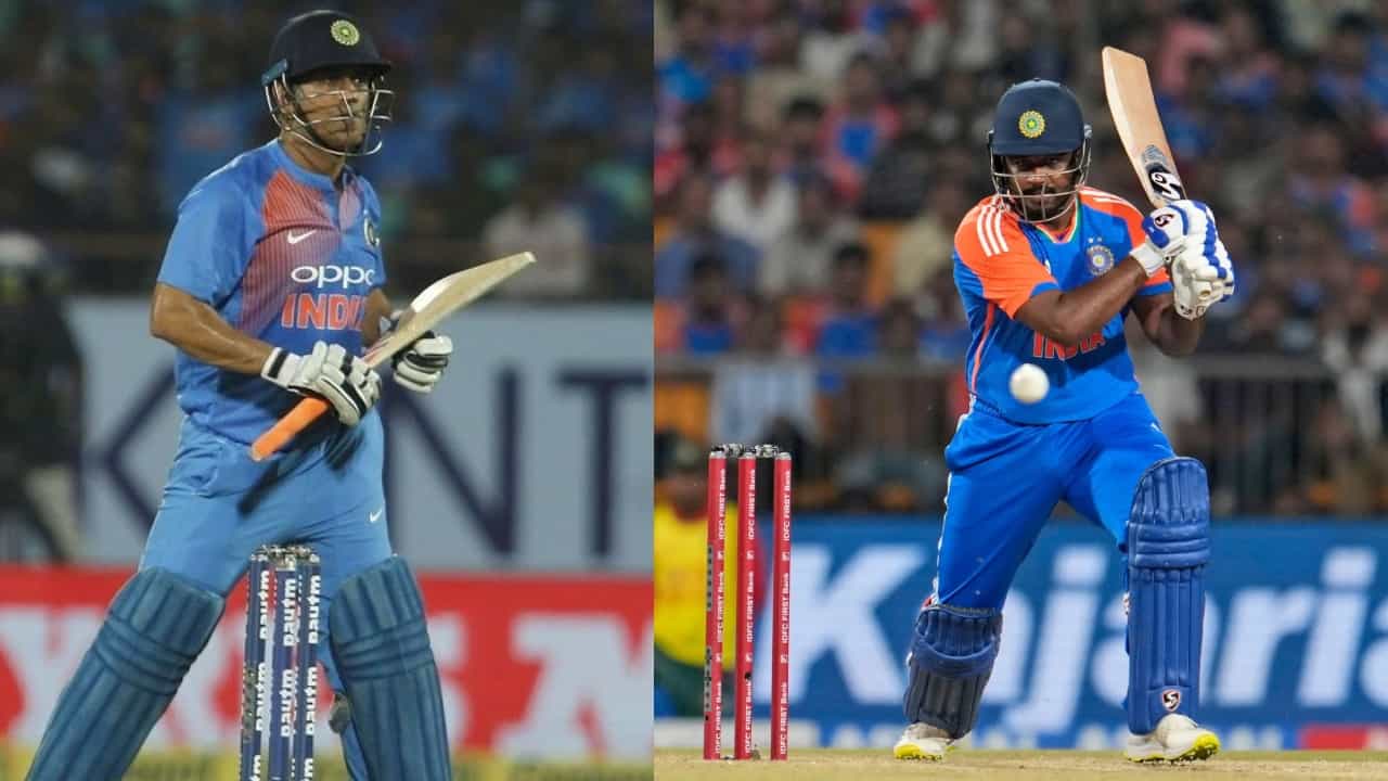T20 World Cup Final: இன்னும் ஒரு ரன் போதும்! எம்.எஸ்.தோனி சாதனை பட்டியலில் இணையும் சஞ்சு சாம்சன்..!