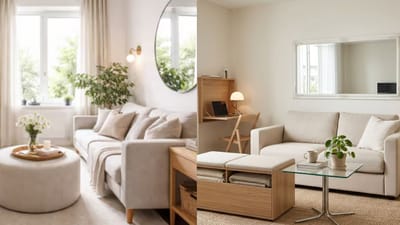 சிறிய வீட்டை பெரியதாக காட்டும் ஃபர்னிச்சர் யுக்திகள் என்ன?