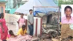 திருவள்ளூரில் மின் கசிவால் தீ விபத்து – 10ம் வகுப்பு மாணவன் பலி...