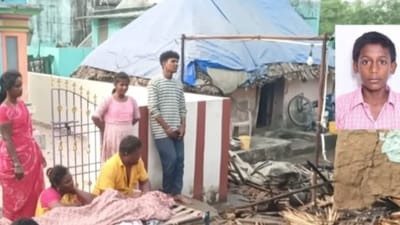 திருவள்ளூரில் மின் கசிவால் தீ விபத்து – 10ம் வகுப்பு மாணவன் பலி