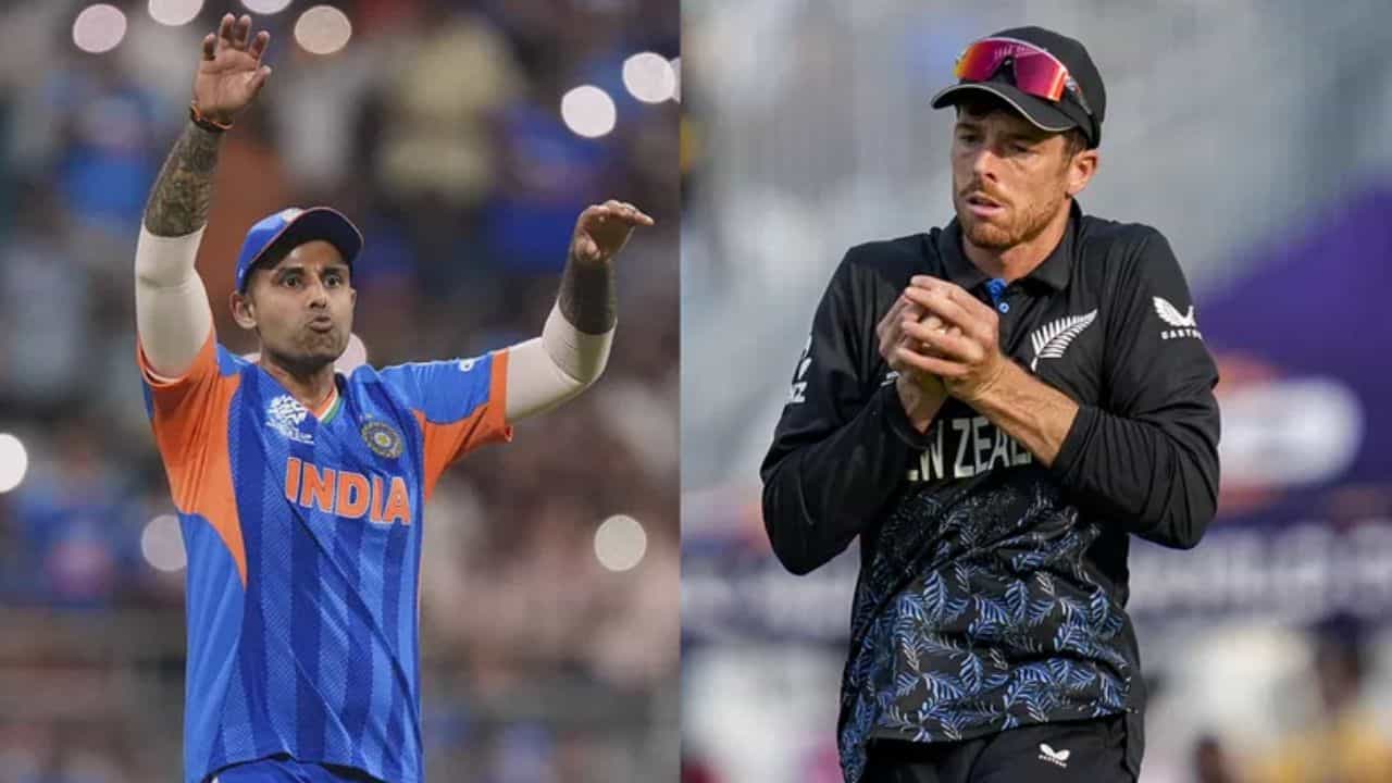 IndvsNZ : நியூசிலாந்து டாஸ் வென்று பந்துவீச்சு தேர்வு