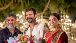 விஜய் தேவரொண்டா -ரஷ்மிகா திருமண வரவேற்பு :  கலந்துகொண்ட பிரபலங்கள் யார் தெரியுமா?