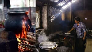 கேஸ் சிலிண்டர் தட்டுப்பாடு: விறகடுப்புகளுக்கு மாறும் சென்னை ஹோட்டல்கள் கேஸ் சிலிண்டர் தட்டுப்பாடு: விறகடுப்புகளுக்கு மாறும் சென்னை ஹோட்டல்கள்