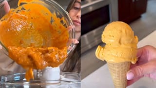 Viral Video : பட்டர் சிக்கன் மசாலாவில் ஐஸ் கிரீம் செய்த இளம் பெண்.. வைரலாகும் வீடியோ!